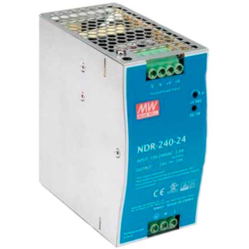 MEANWELL NDR 240 24 Ray Montaj Güç Kaynağı