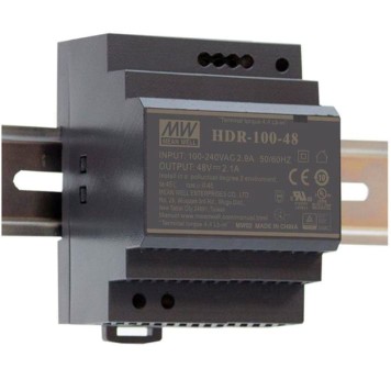 MEANWELL HDR-100-24 Ray Montaj Güç Kaynağı
