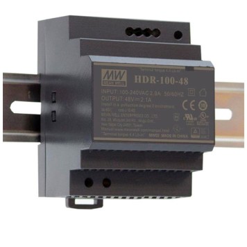 MEANWELL HDR-100-48 Ray Montaj Güç Kaynağı