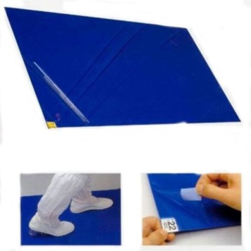 Antistatik ESD 30 Katlı Kendinden Yapışkanlı Toz Alıcı Temiz Oda Paspas 