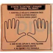 Bakır Topraklama Levhası ESD