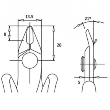 Piergiacomi TRE03NB Elektronikçi Yan Keski-1