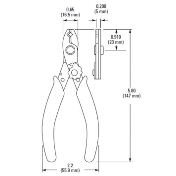 XURON 505ST Kablo Ucu Soyucu-Sıyırıcı-1