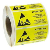Antistatik ESD Rulo Yapışkanlı Etiket Sticker 25x45mm Antistatik ESD Rulo Yapışkanlı Etiket Sticker 25x45mm