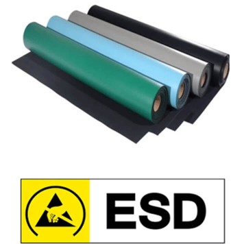 Antistatik ESD Masa Kaplaması Yeşil 100cmx100cm-2