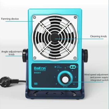 BAKON BK001 ESD Masaüstü İyonizer Hava Üfleyici-2
