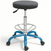 Antistatik ESD Tabure Bar Sandalyesi BLEIBEND-Kumaş