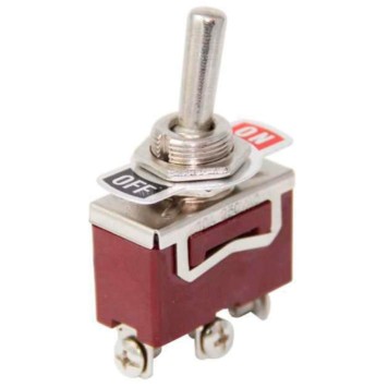 BLEIBEND Toggle Switch IC-155 3P (ON)-OFF-(ON)-Yaylı-Off-Yaylı