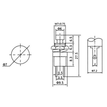 Metal Buton BLIEBEND IC-177-1