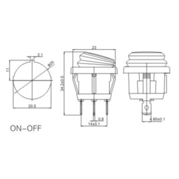 Plastik Buton BLIEBEND IC-131-1