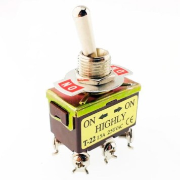 Toggle Switch BLEIBEND T22 6P ON-ON DPDT