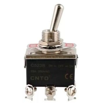 Toggle Switch CNTD C523 On-Off-On 6 Pin