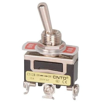 Toggle Switch CNTD C5R12B On-On 3P Yaylı