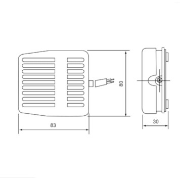Ayak Pedalı Plastik CNTD CFS-201-2