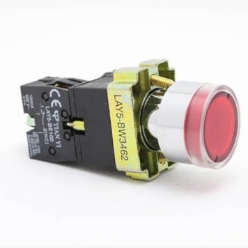 Metal Buton 1NC TIANYI LAY5-BW346-2