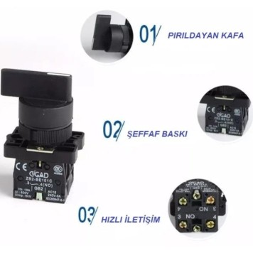 Plastik Buton TIANYI EJ33-2