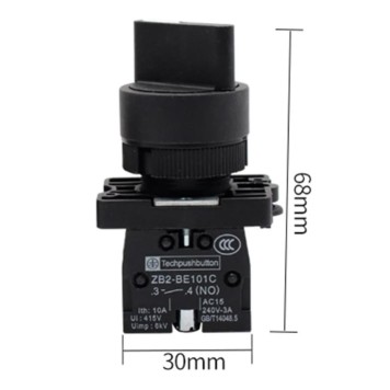 Plastik Buton TIANYI LAY5-ED33-2