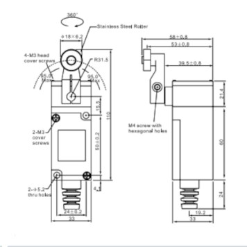 Limit Switch CNTD CHL-5000 Metal-1