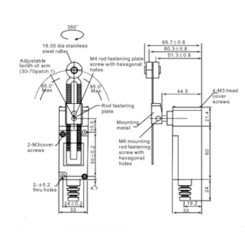 Limit Switch CNTD CHL-5030 Metal-1