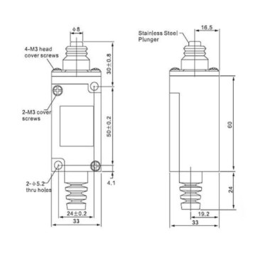 Limit Switch CNTD CHL-5100 Metal-1