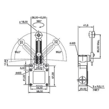 Limit Switch CNTD CSA-031 Metal-1