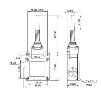 Limit Switch CNTD CSA-071 Metal-1