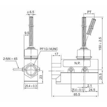 Limit Switch CNTD TZ-6106-1