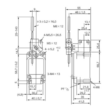 Limit Switch CNTD CWLCL Metal -1
