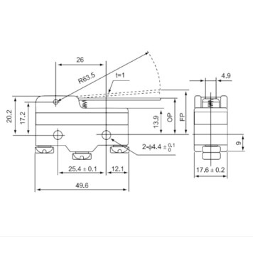 Mikro Switch CNTD CM-1701 Klasik Palet-1