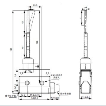 Mikro Switch CNTD CZ-7166 Spiral Telli-1