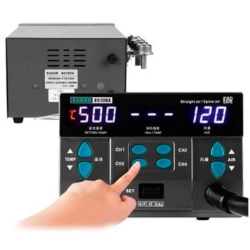 Sugon 8610Dx 1000W Sıcak Hava Rework İstasyonu-3