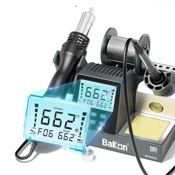 Bakon BK602S Intelligent 2 in 1 Havya İstasyonu-1