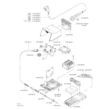 WELLER WS 81 Isı Ayarlı Havya-1