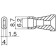 Hakko N60-09 6.2mm FR400 Nozul Uç