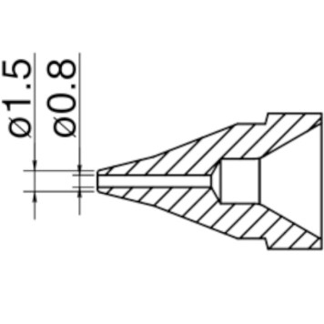 Hakko N61-02 Nozul uç