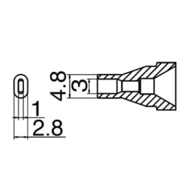 Hakko N61-15 Nozul uç