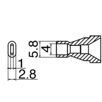 Hakko N61-16 Nozul uç
