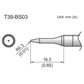 Hakko T39-BS03 Havya ucu Hakko T39-BS03 Havya ucu