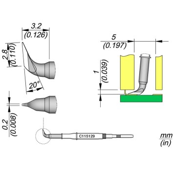 JBC C115 129 Havya ucu