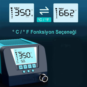 BAKON BK60 Isı Ayarlı Havya İstasyonu-4