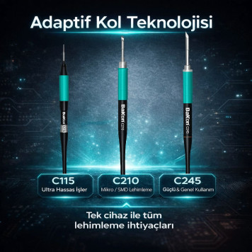Bakon BK602 Pro Intelligent 2 in 1 Havya İstasyonu-7