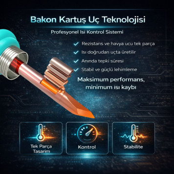 Bakon BK602 Pro Intelligent 2 in 1 Havya İstasyonu-2