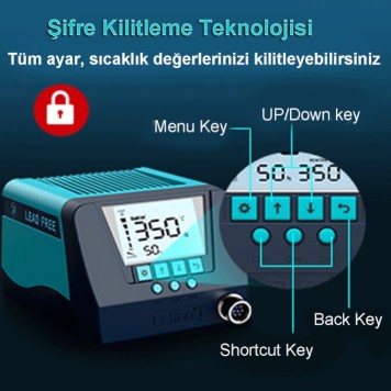 BAKON BK60 Isı Ayarlı Havya İstasyonu-6