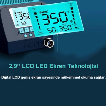 BAKON BK90 Isı Ayarlı Havya İstasyonu-2