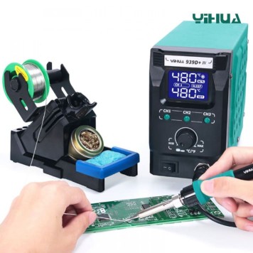 YIHUA 939D+ IV 60W Isı Ayarlı Havya-1