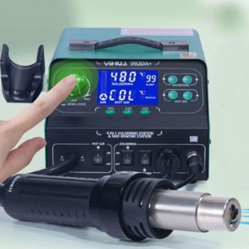 YIHUA 992DA+ 550W Isı Ayarlı Havya-2