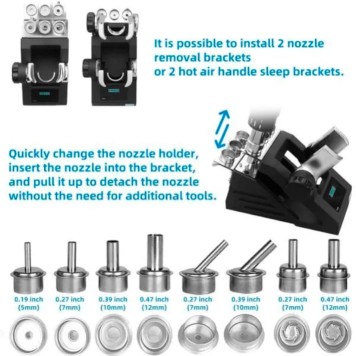 Sugon 8650 Profesyonel 1300W Sıcak Hava İstasyonu-2