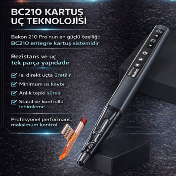 Bakon BK210 Pro Portatif Havya İstasyonu-2