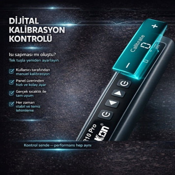 Bakon BK210 Pro Portatif Havya İstasyonu-3