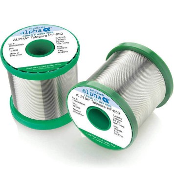ALPHA HF 850 SnCX Plus 07 Kurşunsuz 0,5 mmLehim Teli